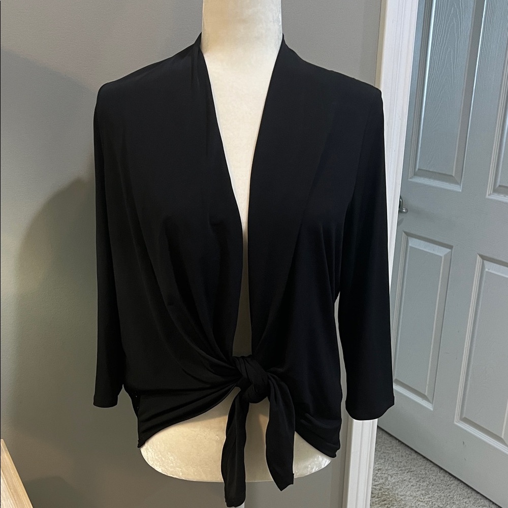 NWT CHICO’s Easywear Tie Front Blouse - 1